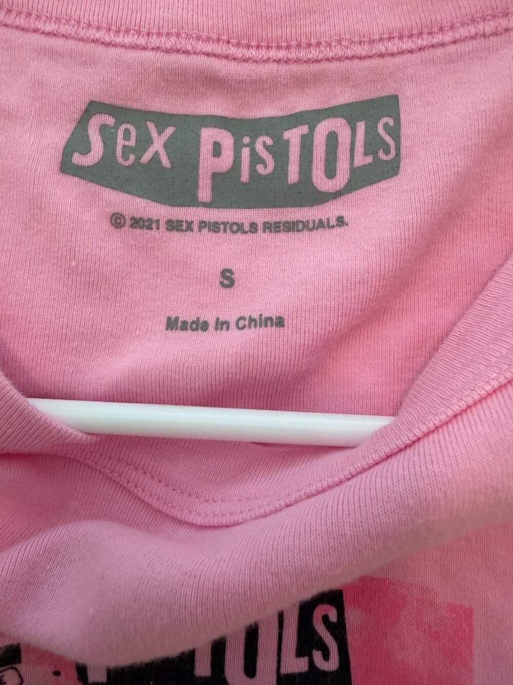 Pink Cropped Graphic Tank - Picture 4 of 4